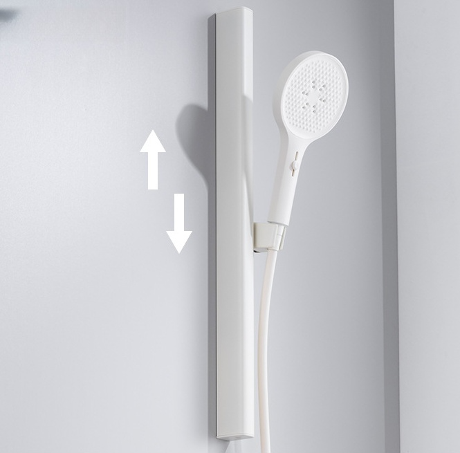 Constant temperature cold hot storage shelt shower simple lift shower 6